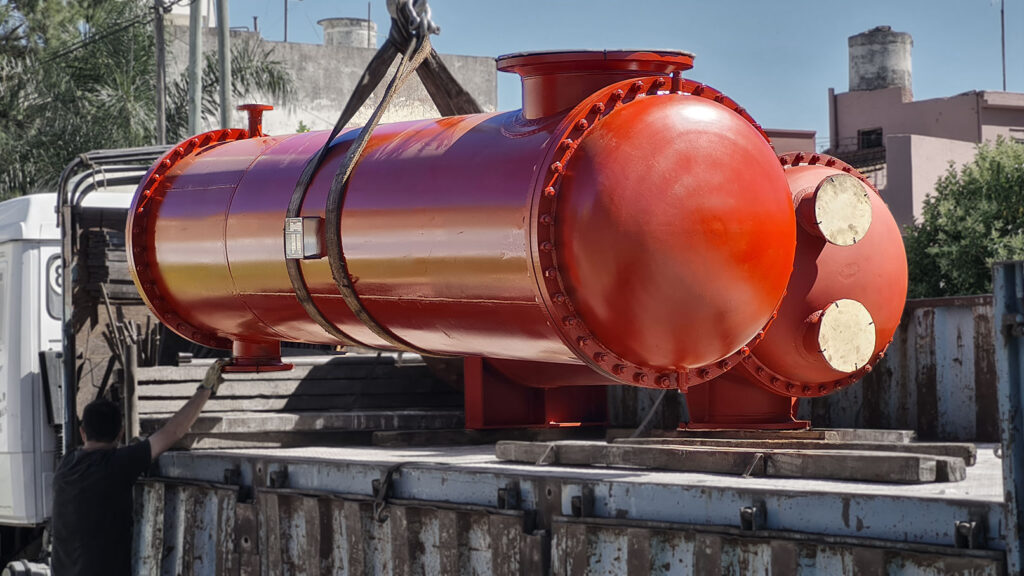 Intercambiadores de Calor de Casco y Tubos / PINTADOS