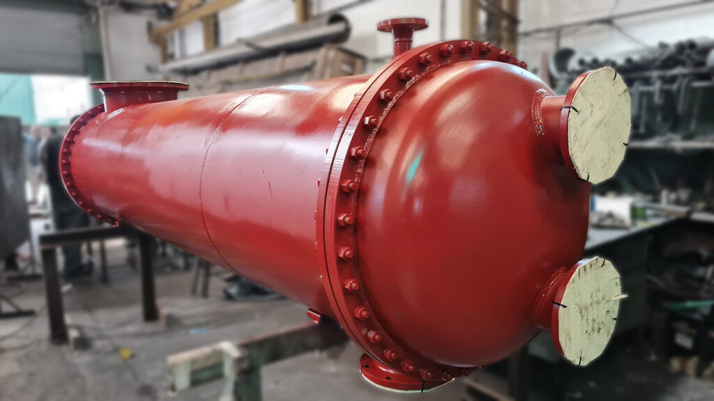 Intercambiadores de Calor de Casco y Tubos / PINTADOS