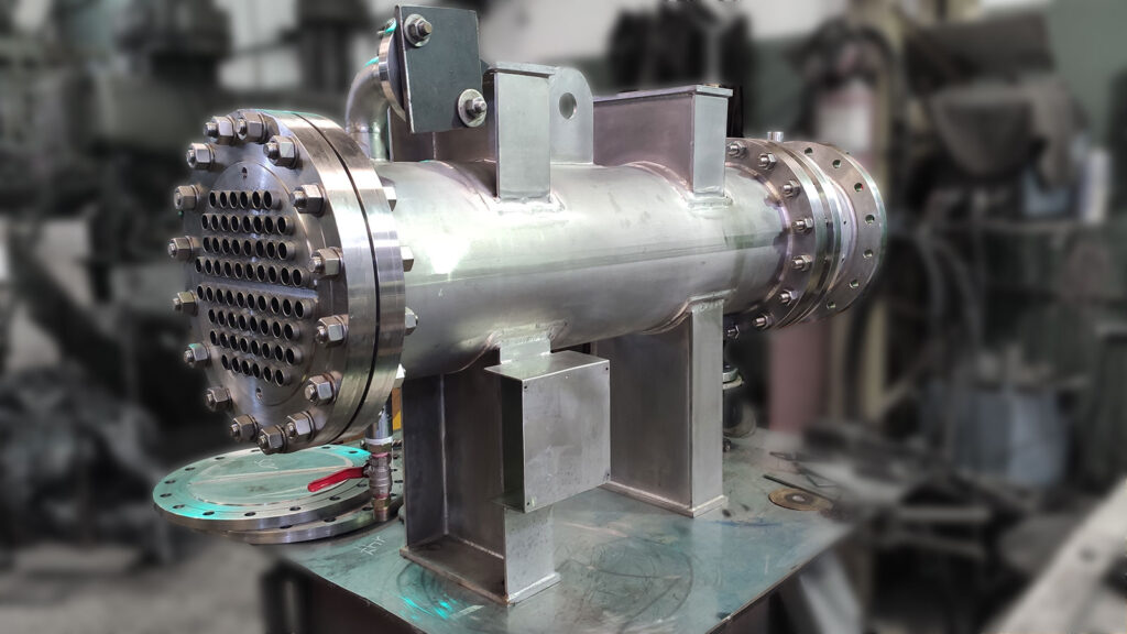 Intercambiadores de Calor de Casco y Tubos / Inoxidables